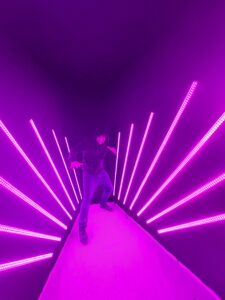 LED-Illusion "Flickr" - Installiert von IT FOUR im WOW Museum München.