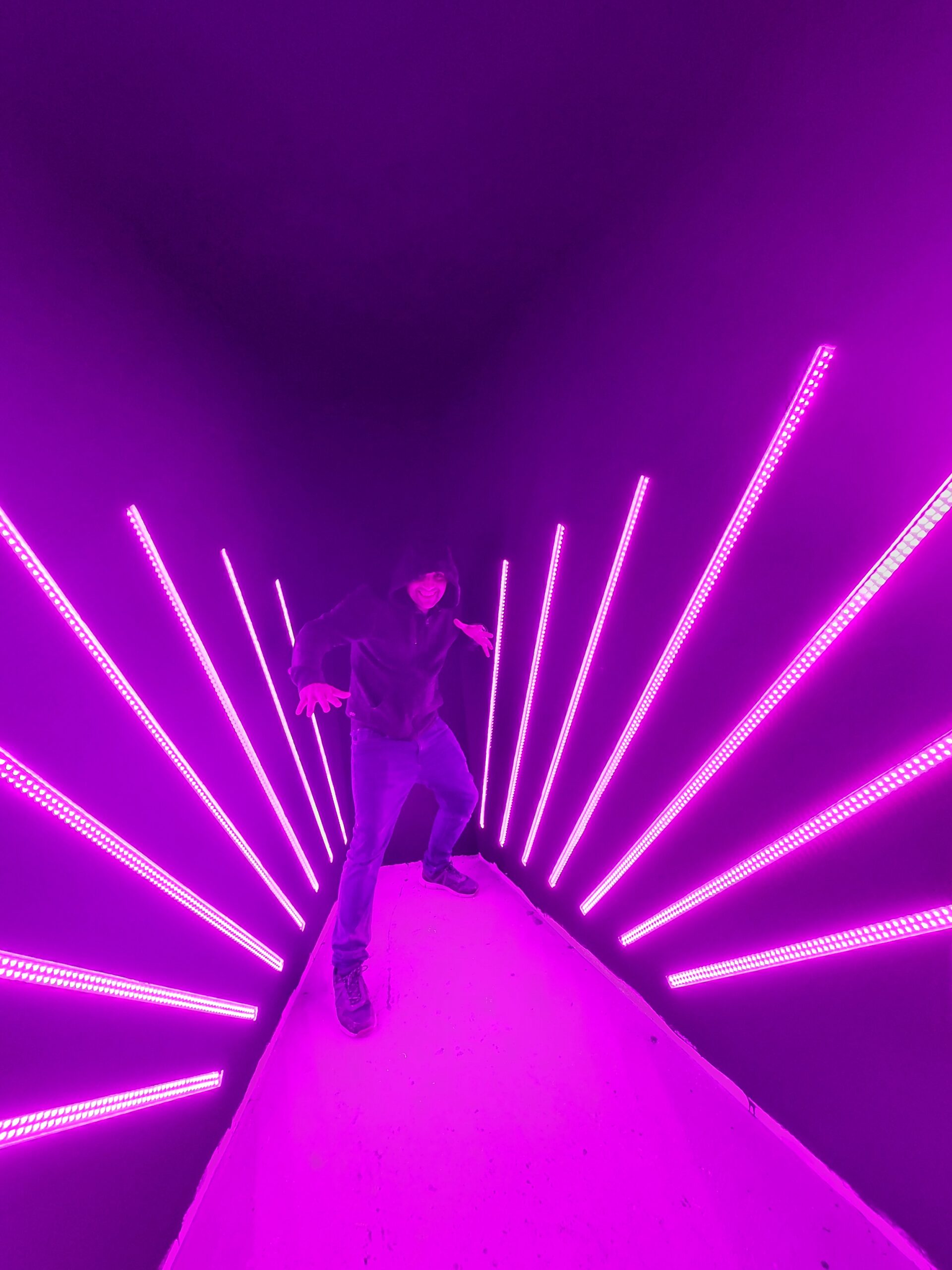 LED-Illusion "Flickr" - Installiert von IT FOUR im WOW Museum München.
