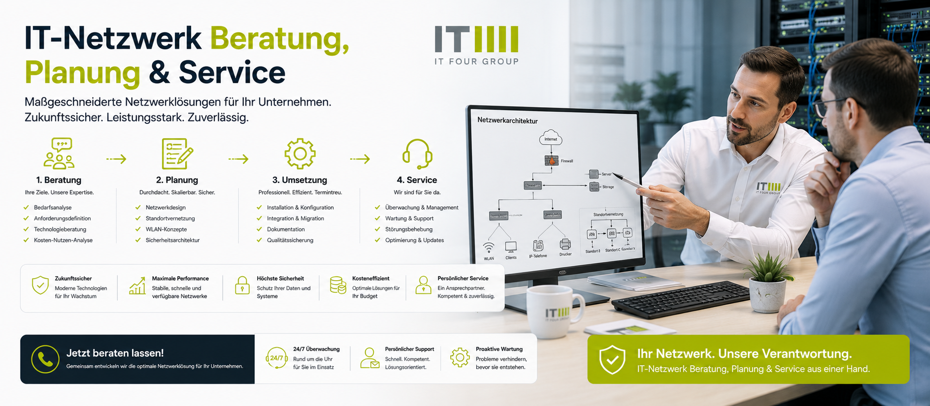 IT Systemhaus | IT Netzwerk Service & Beratung | Rosenheim - Traunstein - Wasserburg - München IT-Netzwerk Planung, Beratung und Service