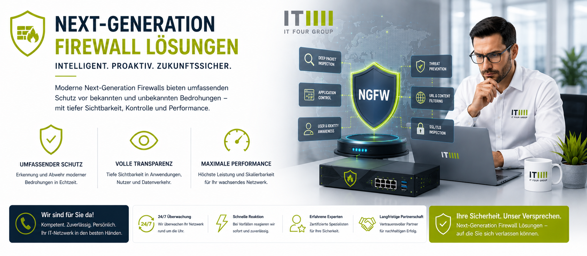 IT-Systemhaus | Moderne IT Sicherheit - Malware-Schutz und Content-Filter | Rosenheim - Traunstein - Wasserburg - München Next-Generation-Sicherheitslösung im Überblick